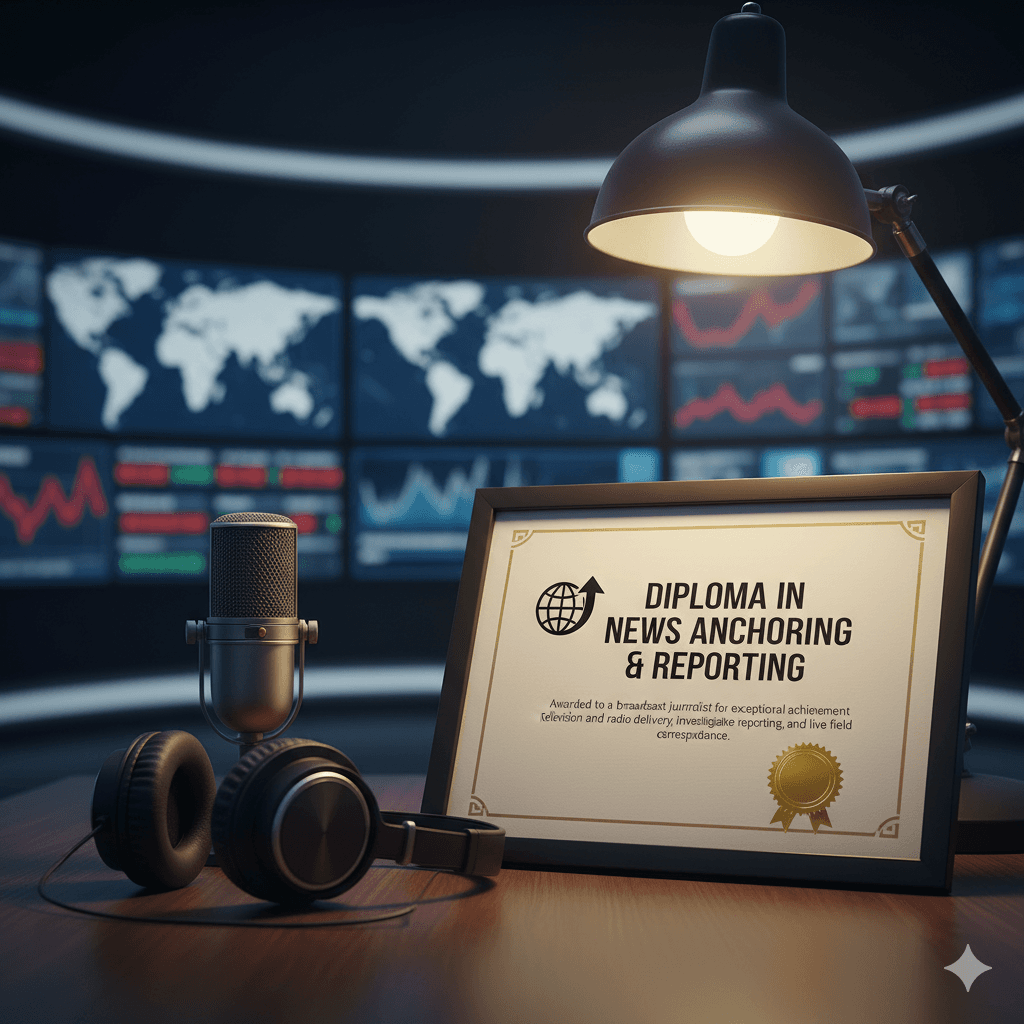 Diploma in News Anchoring & Reporting