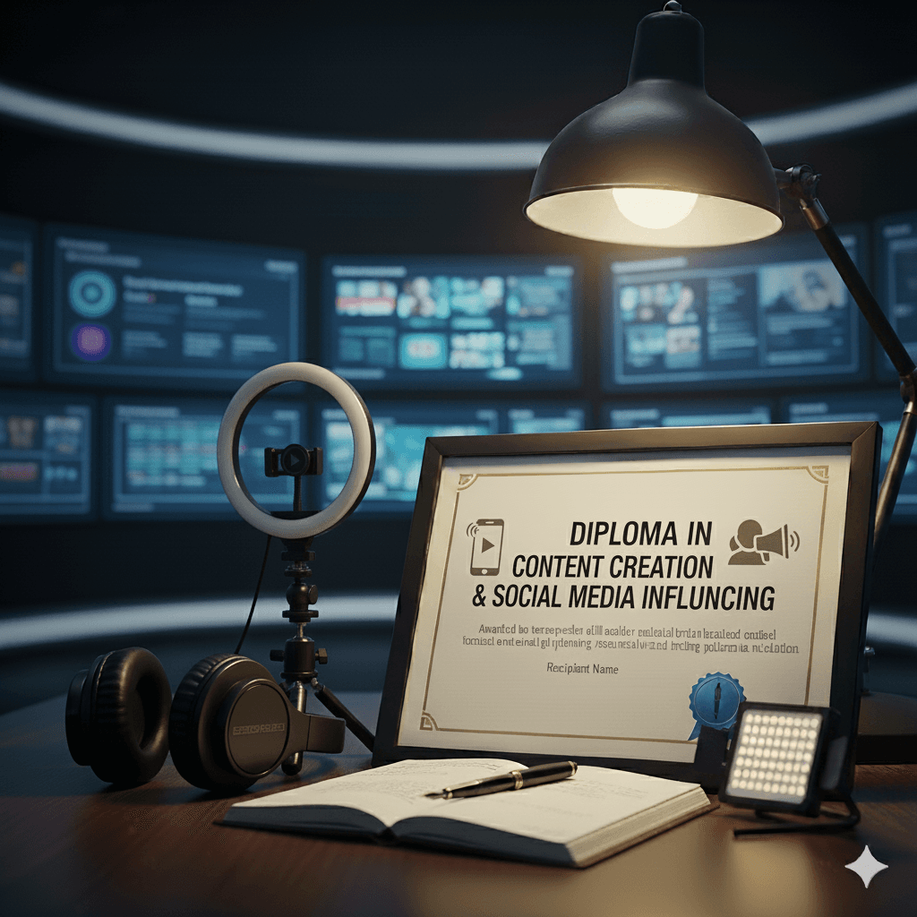 Diploma in Content Creation & Social Media Influencing