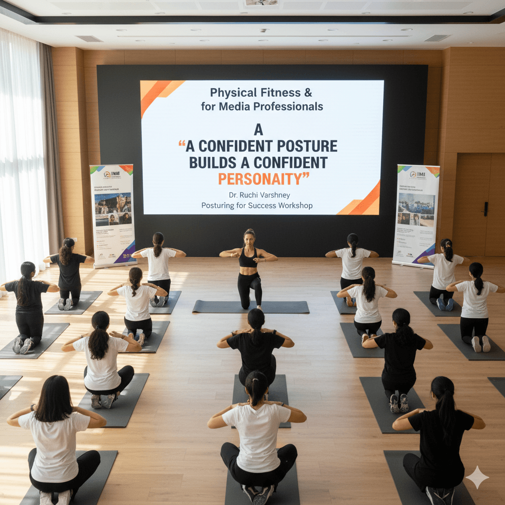 Physical Fitness & Posture for Media Professionals – By Dr. Ruchi Varshney